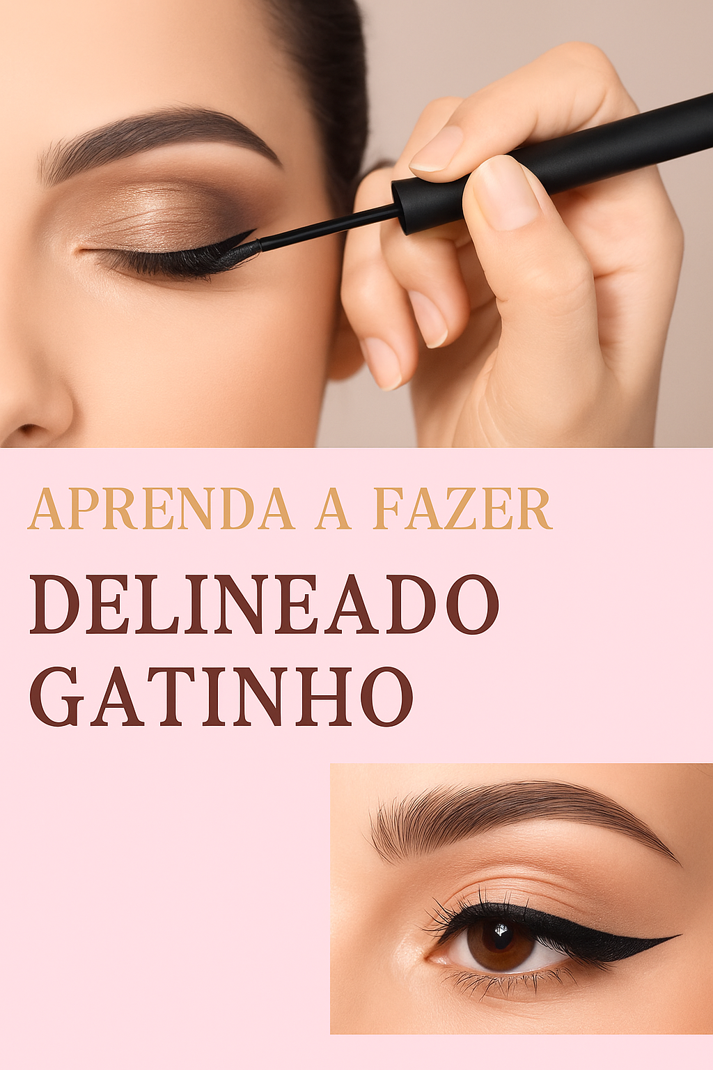 Aprenda o passo a passo definitivo, com truques para iniciantes, para olhos pequenos e como corrigir erros. Conquiste o traço perfeito!