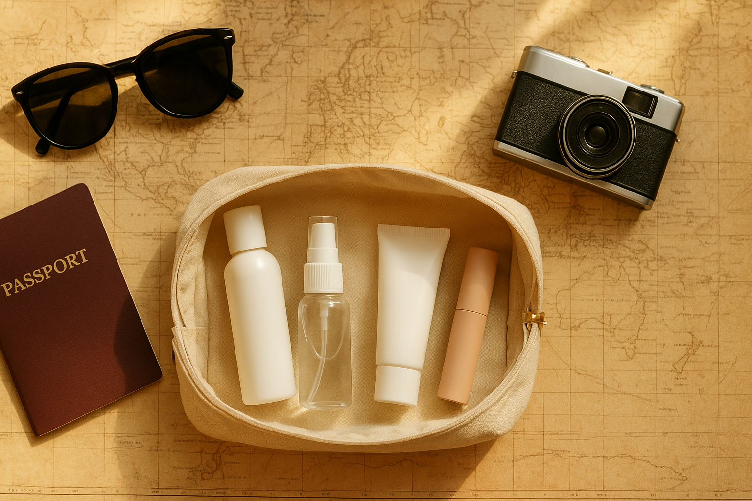 No momento, você está visualizando Nécessaire Cápsula: O Kit de Beleza Minimalista para Viagem por Menos de R$ 200