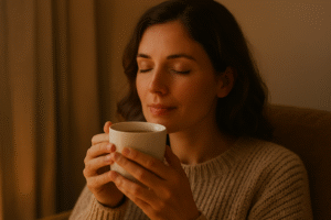 Leia mais sobre o artigo Mente Calma, Pele Radiante: 10 Rituais de Autocuidado de 10 Minutos para Aliviar a Ansiedade