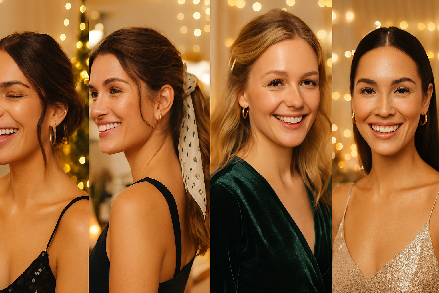 No momento, você está visualizando Penteados para Festa em Casa: 4 Looks Elegantes que Você Faz em 10 Minutos