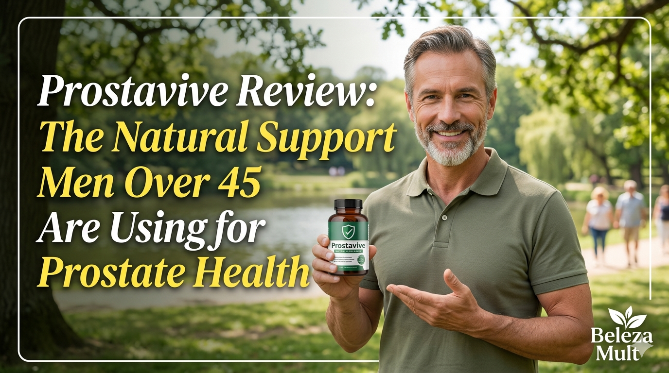 Leia mais sobre o artigo Prostavive Review: The Natural Support Men Over 45 Are Using for Prostate Health
